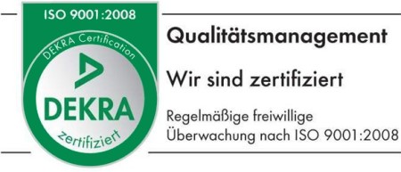 DEKRA Certifikation - Qualitymanagement ISO 9001:2008